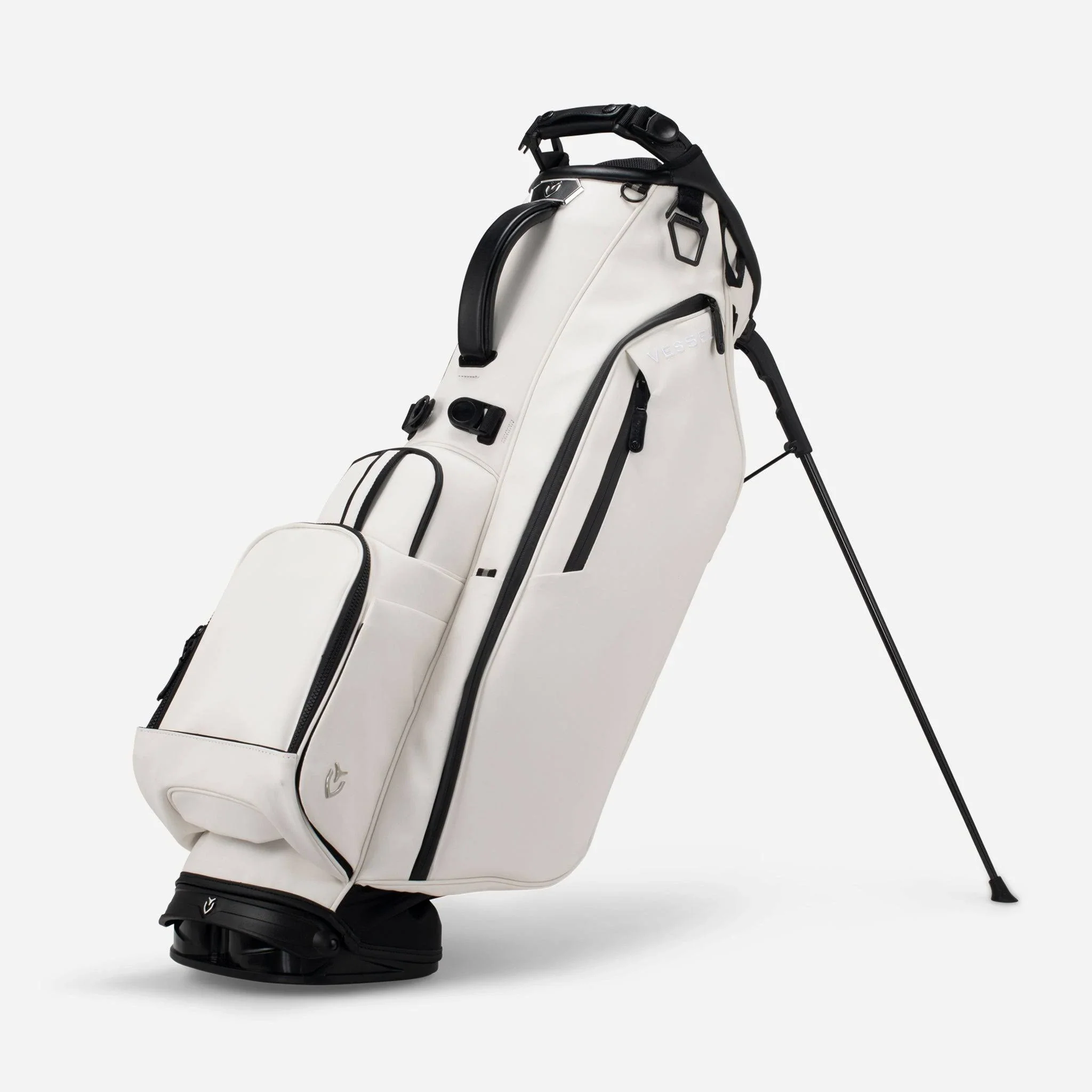 Player IV 14-Way Stand Bag, Black - Vessel Golf