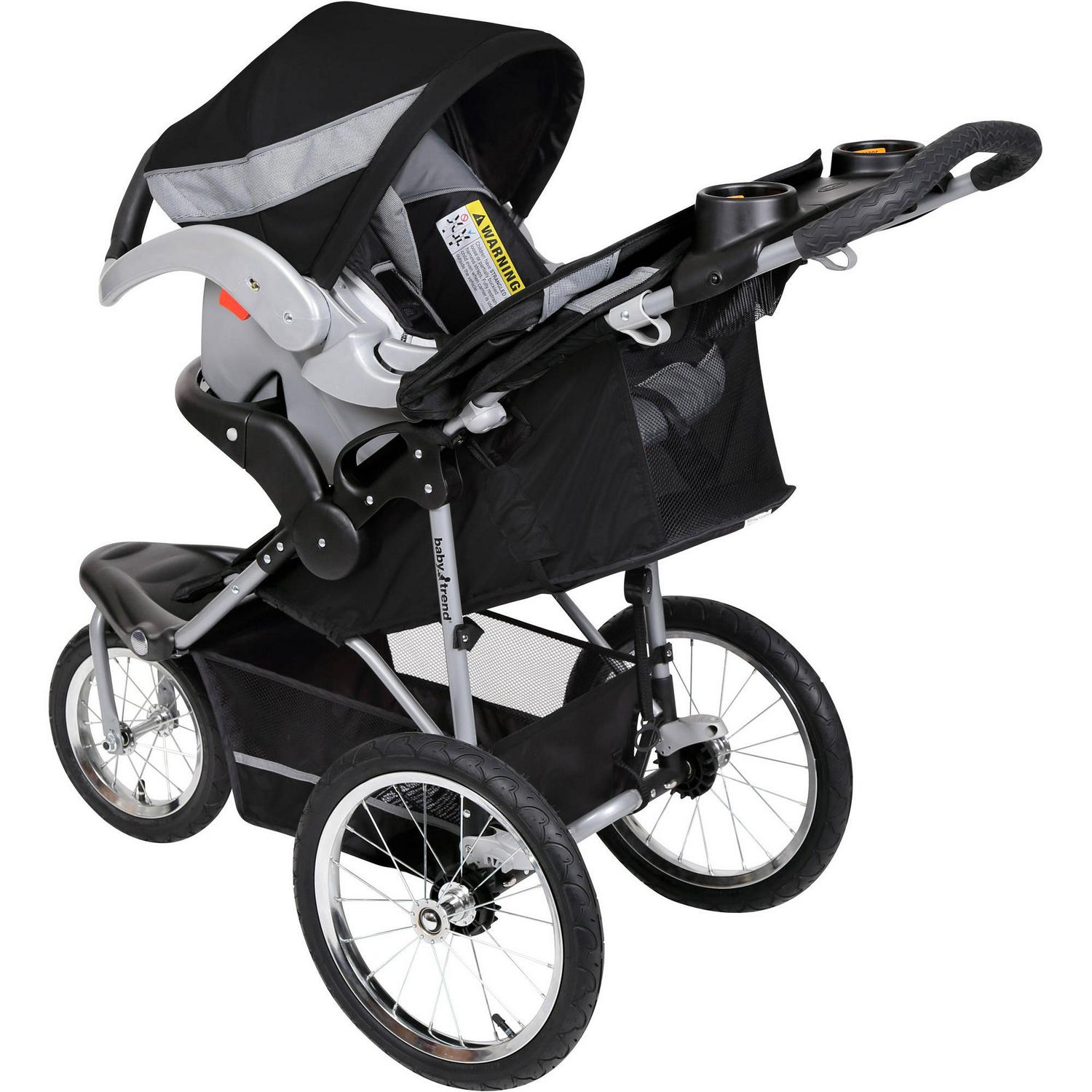 Baby Trend Expedition Travel System Stroller, Millennium White