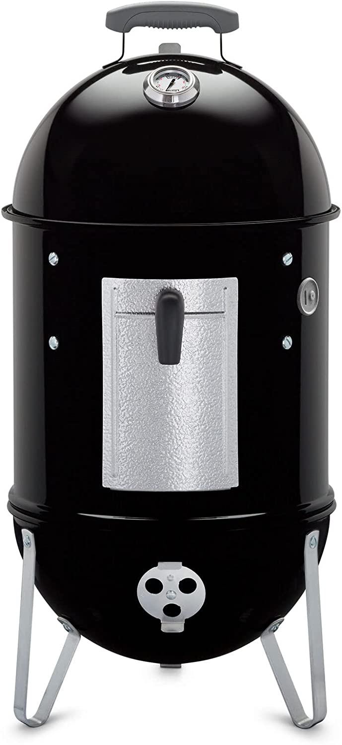 14-inch Smokey Mountain Cooker, Charcoal Smoker,Black