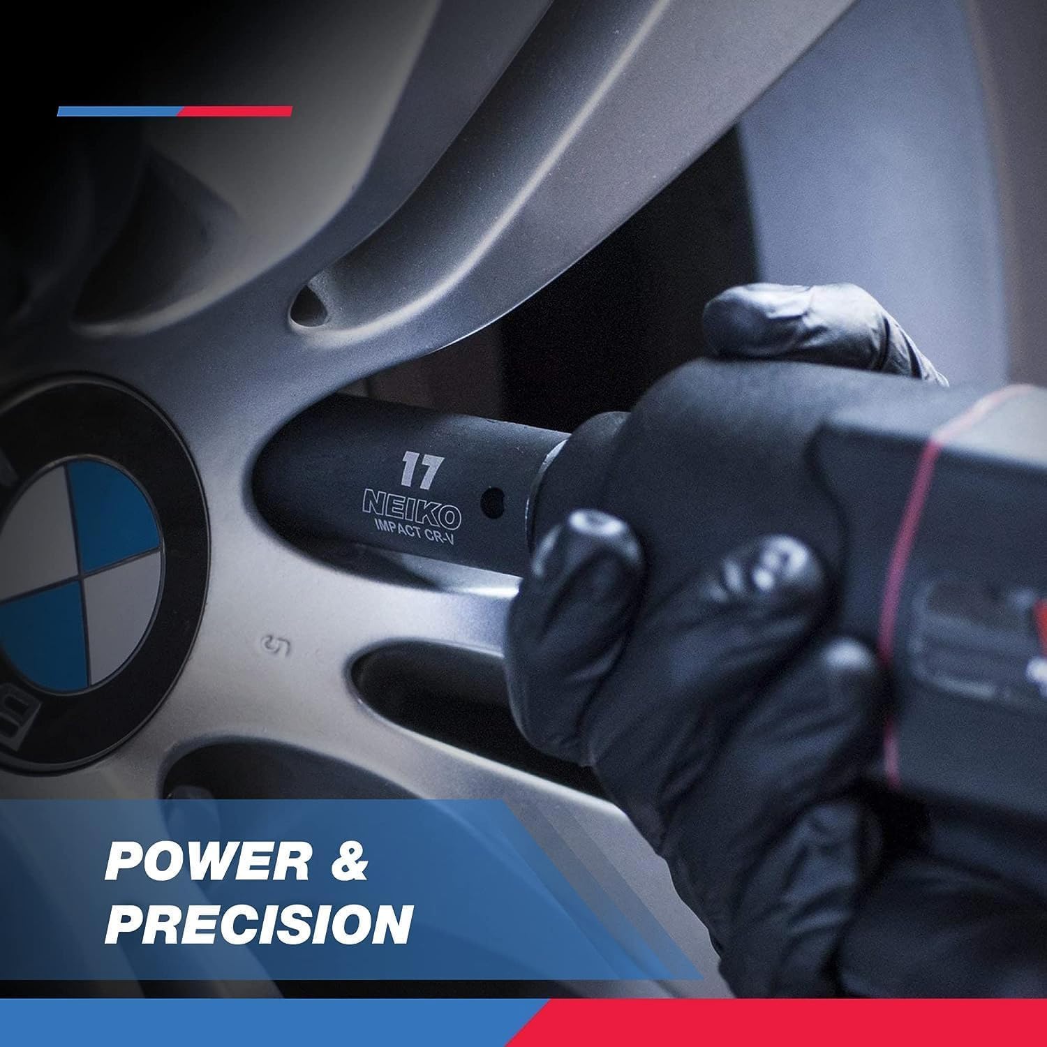 Chrome Vanadium Impact Socket Set 1/2′′ Drive, 65-Piece, SAE & Metric, Deep & Shallow, Includes Adapters & Ratchet Handle