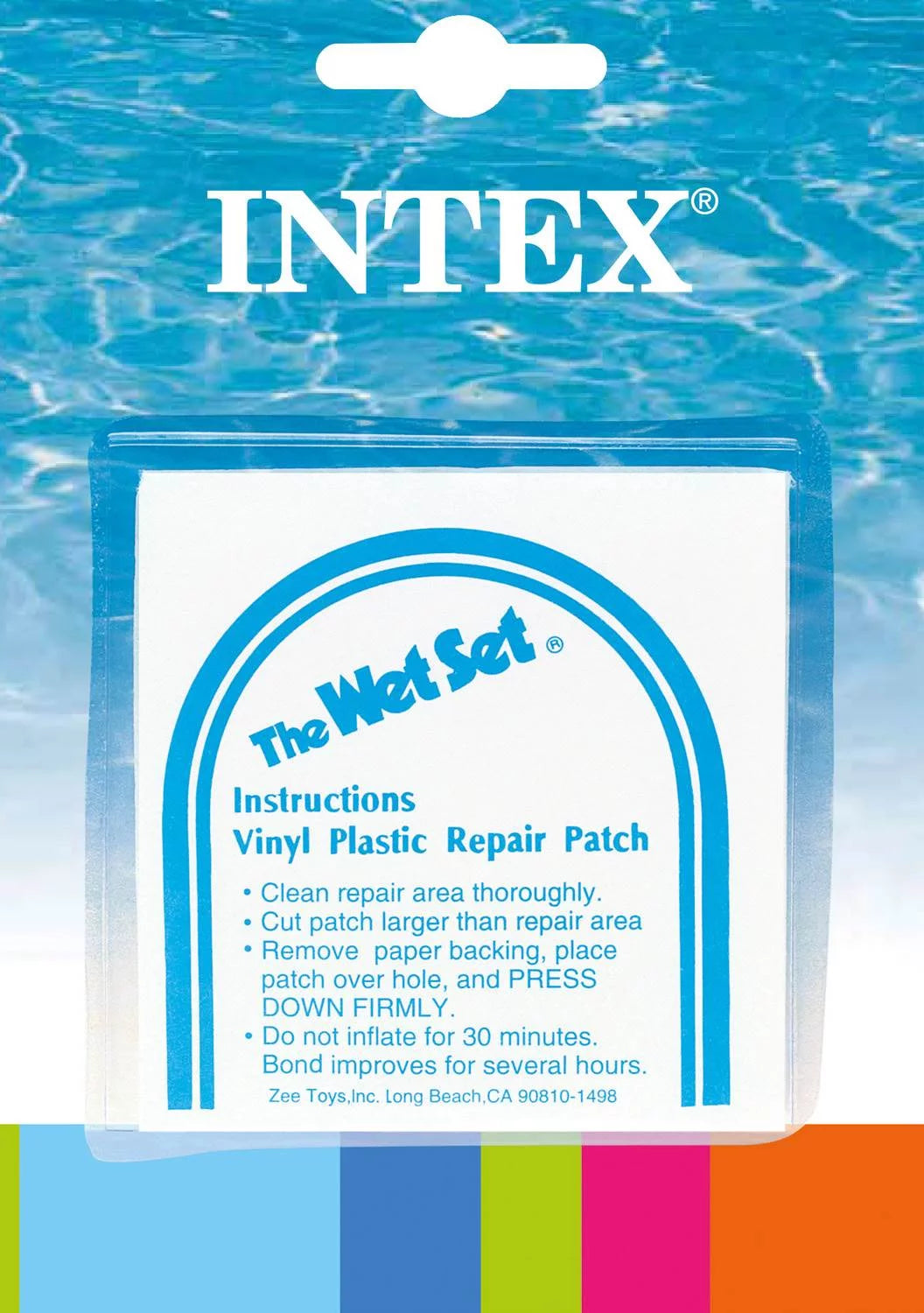 Intex Surf 'N Slide Inflatable Water Slide and Wet Set Repair 6 Patch Kit