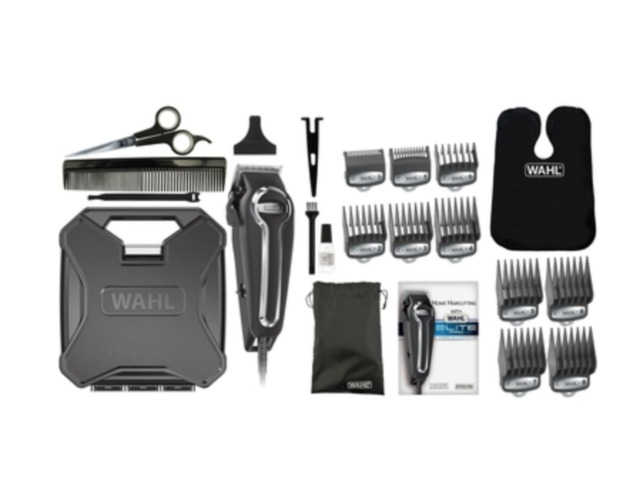 WAHL Elite Pro High Performance Hair Clipper Kit, 15 Pieces, For Thick Hair