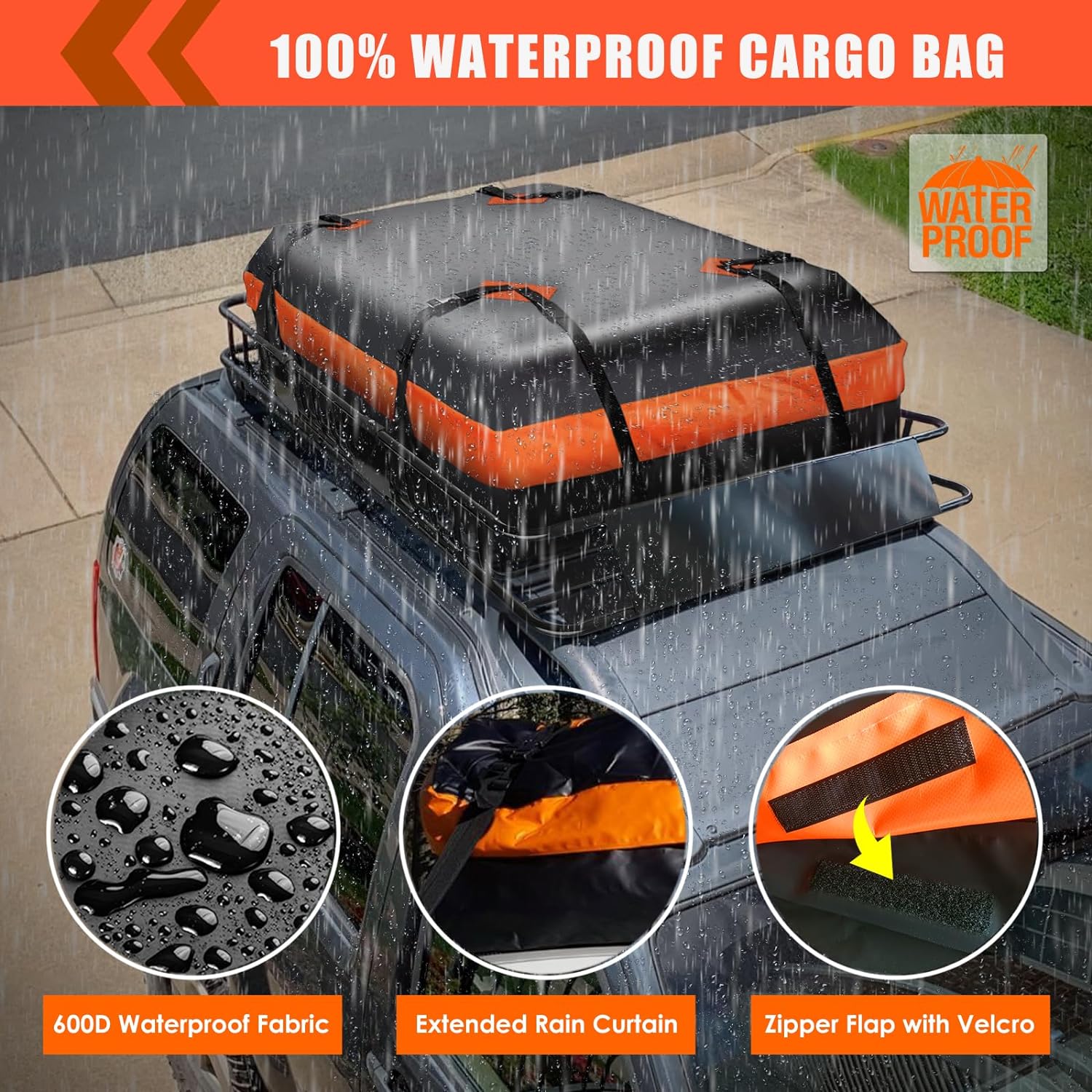 Folding hitch mounted cargo basket 60