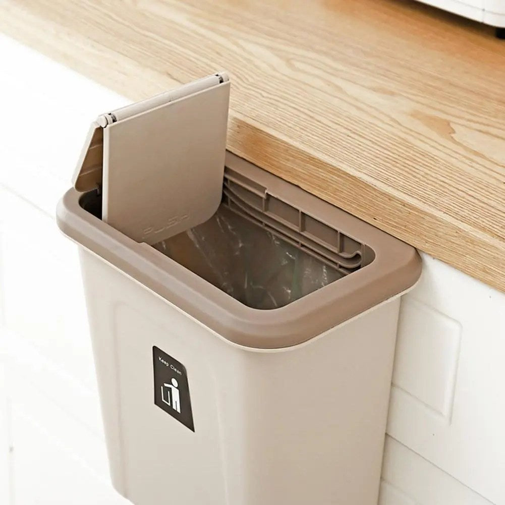 Wall Mount Kitchen Dustbin Garbage Can Cabinet