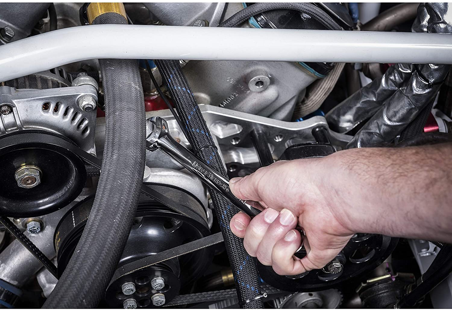 GEARWRENCH 20 Piece SAE/Metric Ratcheting Combination Wrench Set