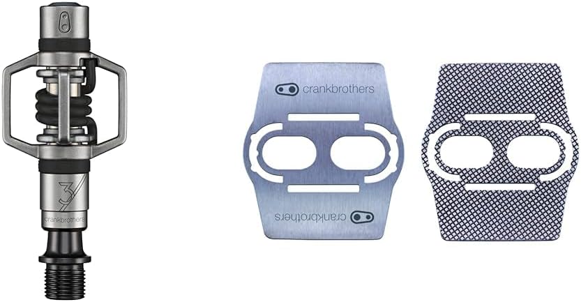 Crankbrothers Eggbeater 11 Titanium Road Bike Pedals, Gold, Lightweight, Unisex Adult