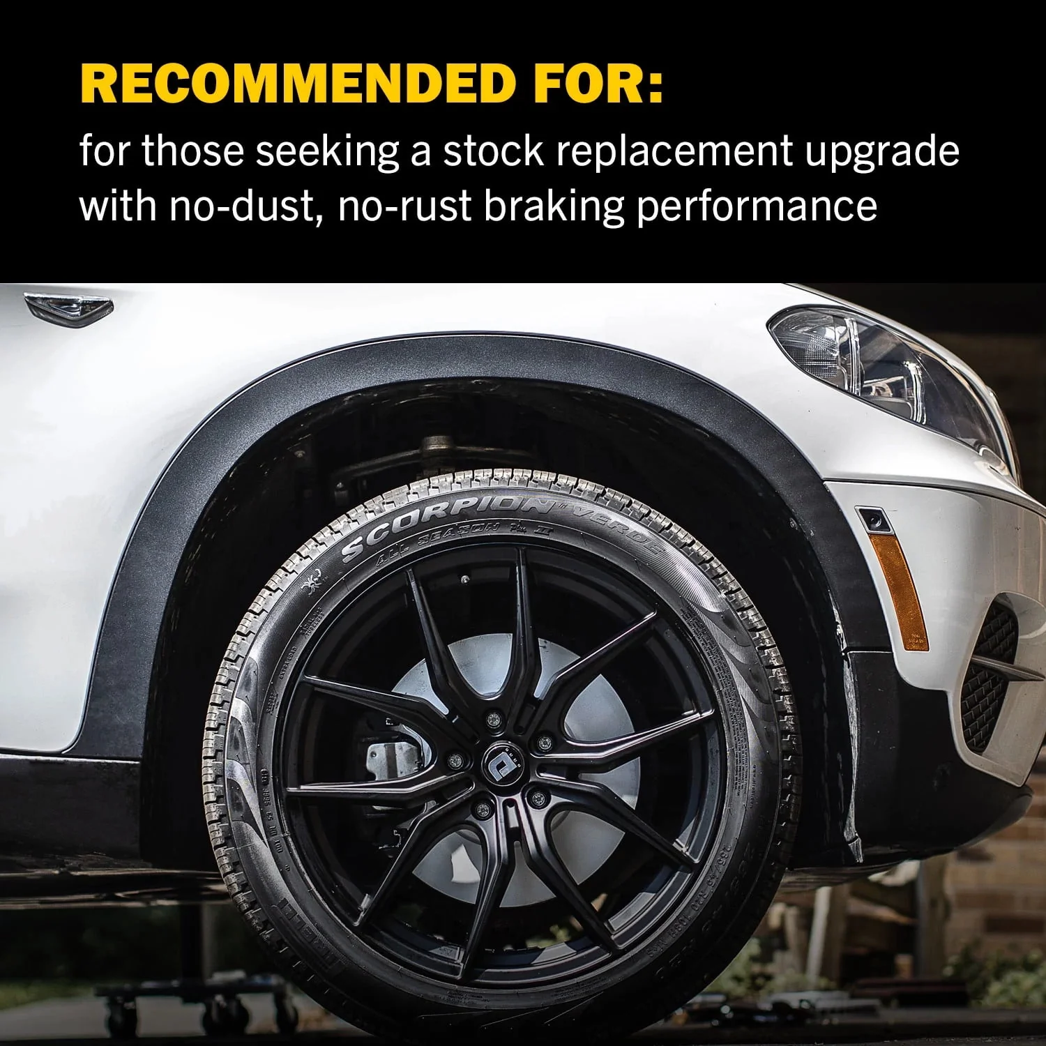 Power Stop Rear Coated Rotor Kit CRK1243