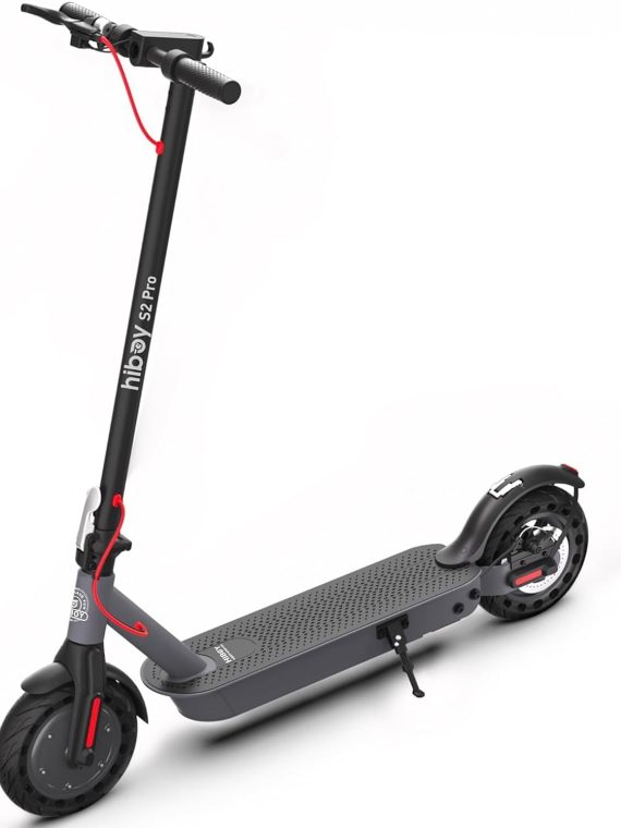 Electric Scooter, 500W Motor, 10′�?Solid Tires, 25 Miles Range, 19 Mph Folding Commuter Electric Scooter for Adults (Optional Seat)