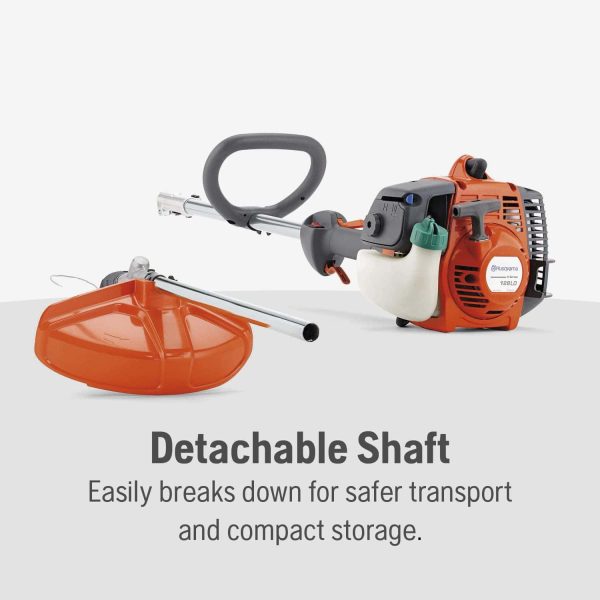 128LD Gas String Trimmer, 28-cc 2-Cycle, 17-inch Straight Shaft Gas String Trimmer with Tap ‘n Go trimmer head