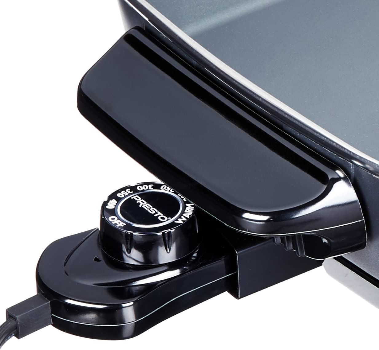 06858 Slimline Skillet with Glass Cover Electric, 16 Inch, Black