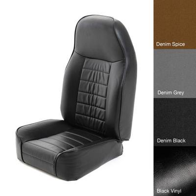 Smittybilt Standard Bucket Front Seat (Black Vinyl) – 44901 2015 Jeep Wrangler