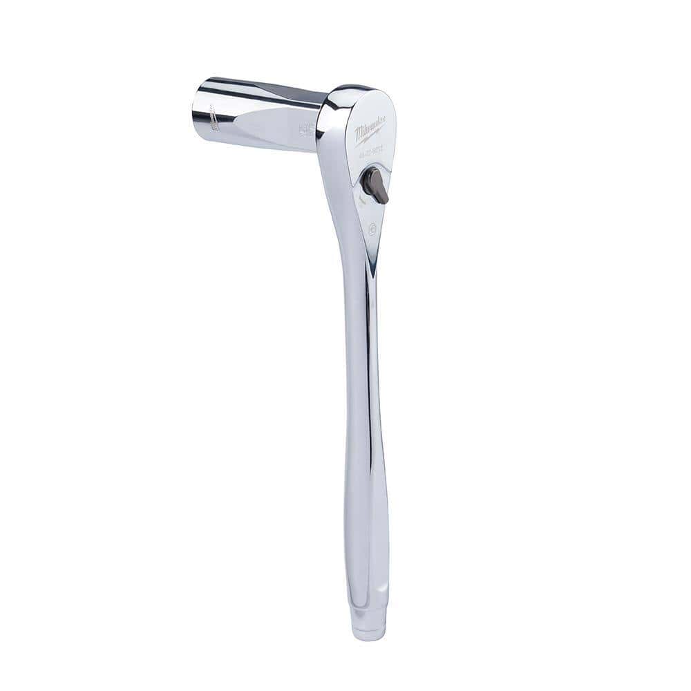 1/2 in. Drive SAE/Metric Ratchet and Socket Mechanics Tool Set with 1/2 in. Drive 18 in. Extended Ratchet (48-Piece)