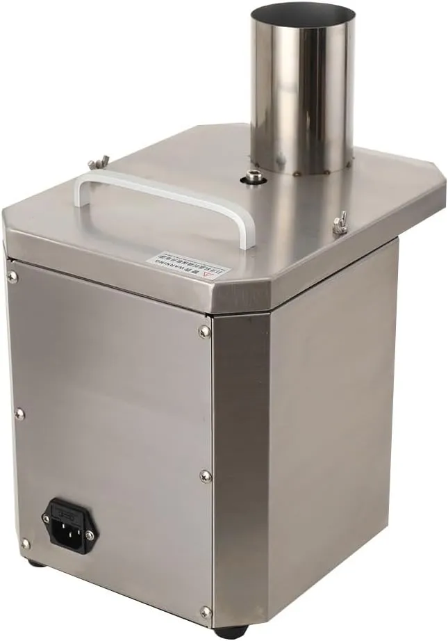 Commercial vegetable cutter Electric fruit cutter, 110V stainless steel automatic fruit and vegetable cutter