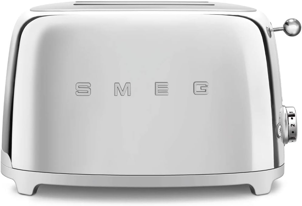 2 Slice Retro Toaster (Chrome)