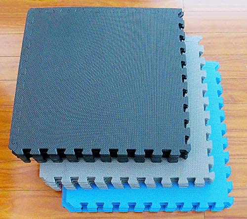 BalanceFrom Puzzle Exercise Mat with EVA Foam Interlocking Tiles