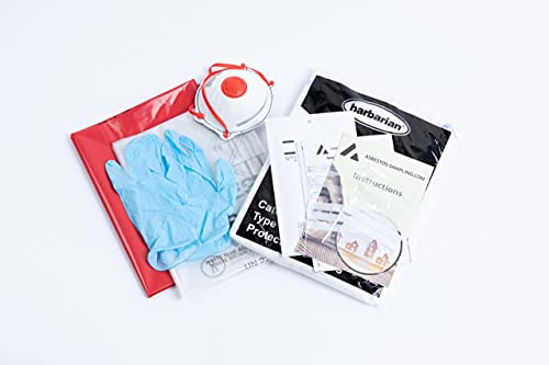 Asbestos Testing Kit (Quality PPE Included) - 72hr Results from NVLAP Lab - Test Fee Included (1 Sample)