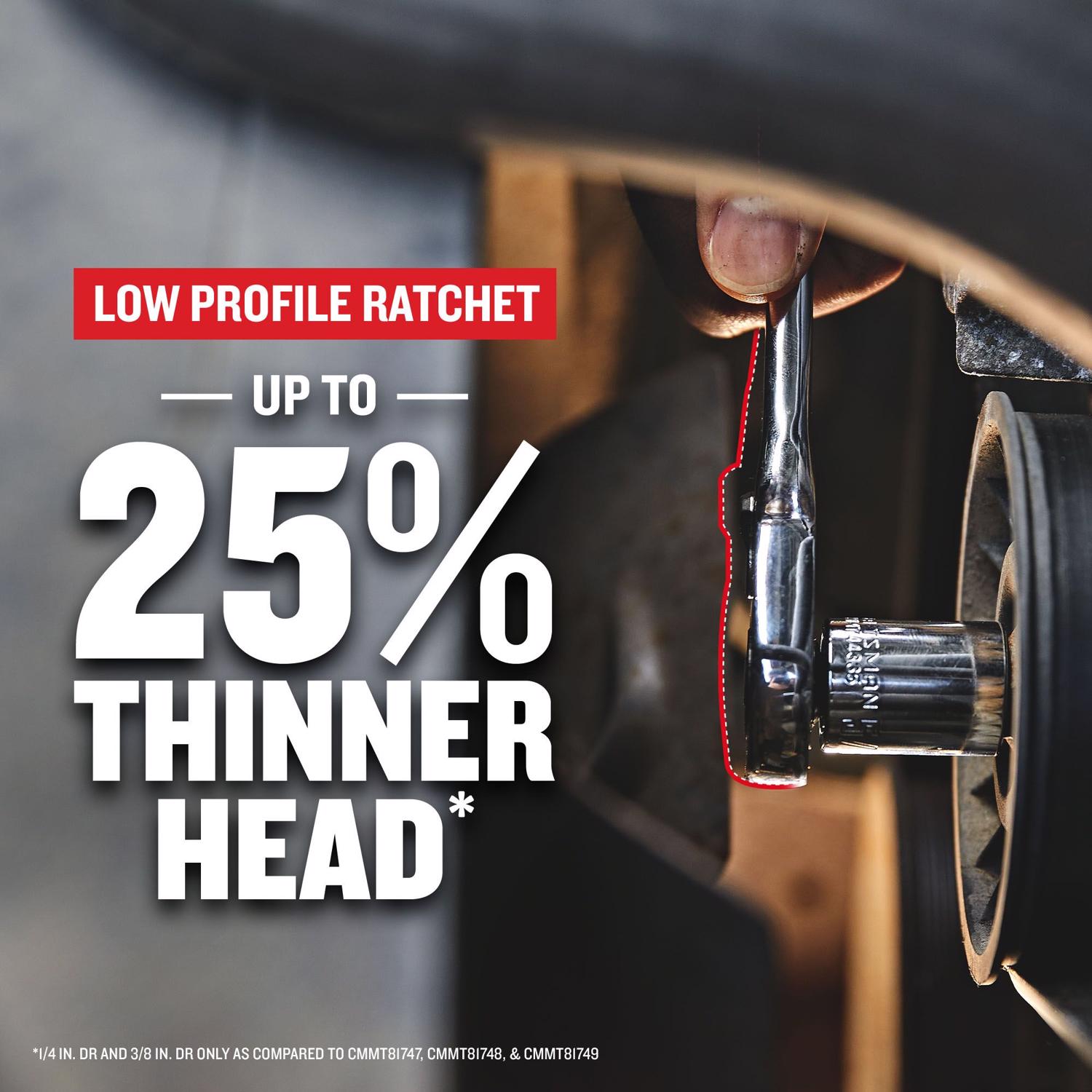 1/4, 3/8 and 1/2 in. drive Metric and SAE 6 and 12 Point Mechanic s Tool Set 189 pc