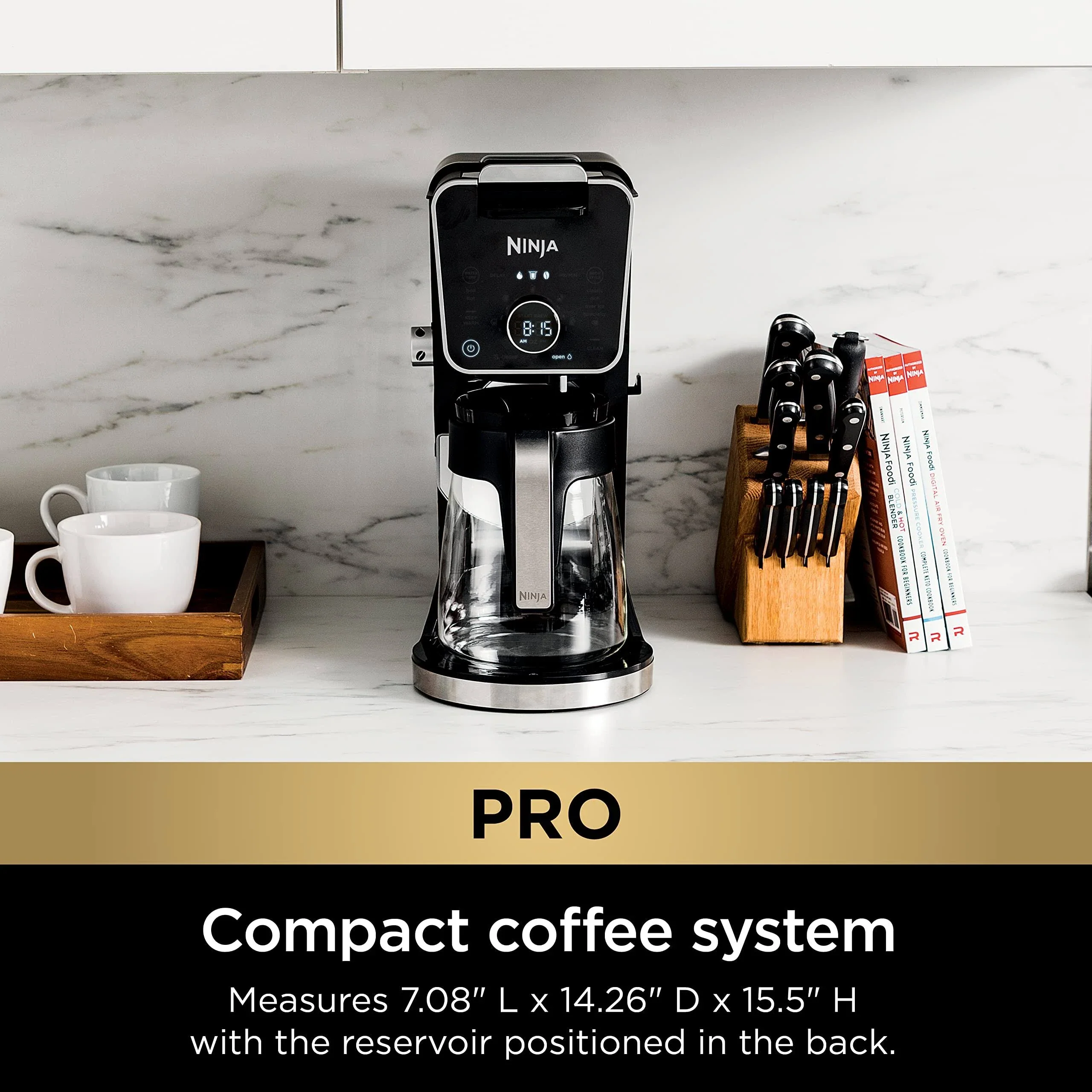Ninja Cfp307 DualBrew Pro Specialty Coffee System (Black)