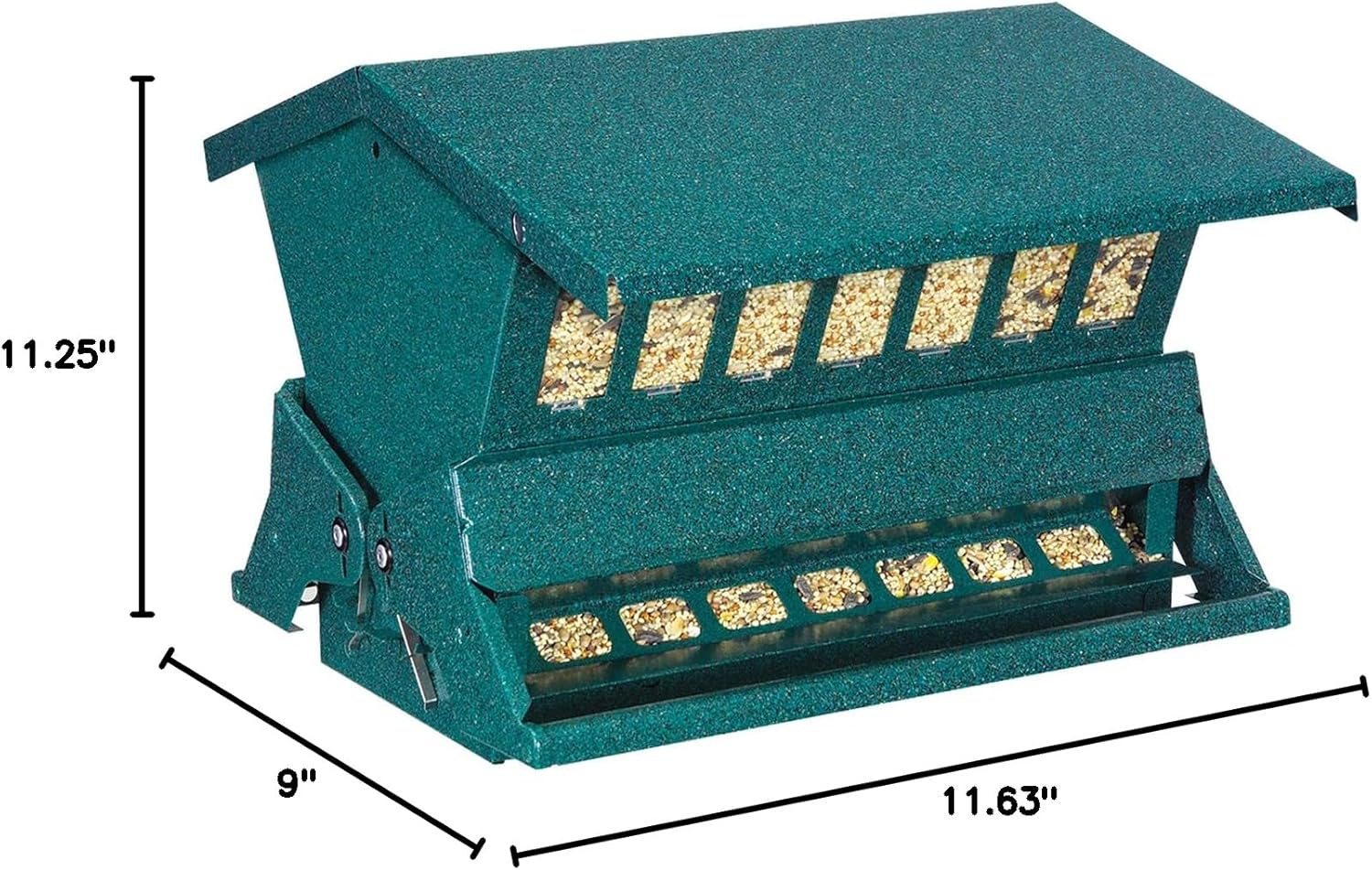 Woodlink Absolute II Squirrel Resistant Bird Feeder Model 7536, 12 lbs, Model:301045