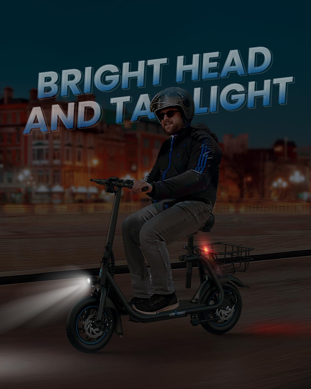 URBANMAX Electric Powerful Foldable Commuting