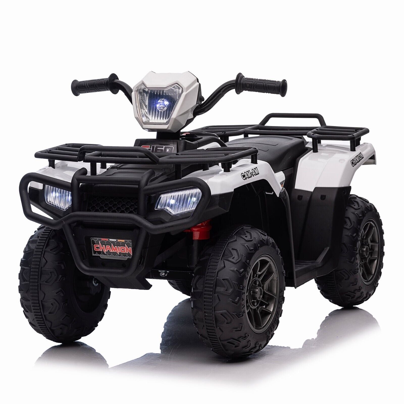 Kids Ride on ATV 12V Battery-Operated Car 4 Wheeler w/LED Light Remote Control