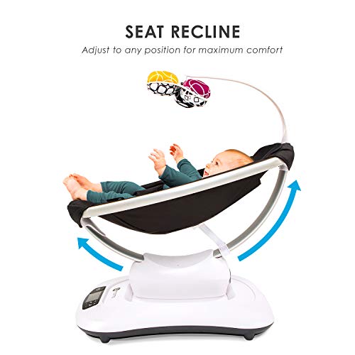 4moms? mamaRoo 4 Multi-MotionTM Baby Swing, Bluetooth Baby Rocker with 5 Unique Motions