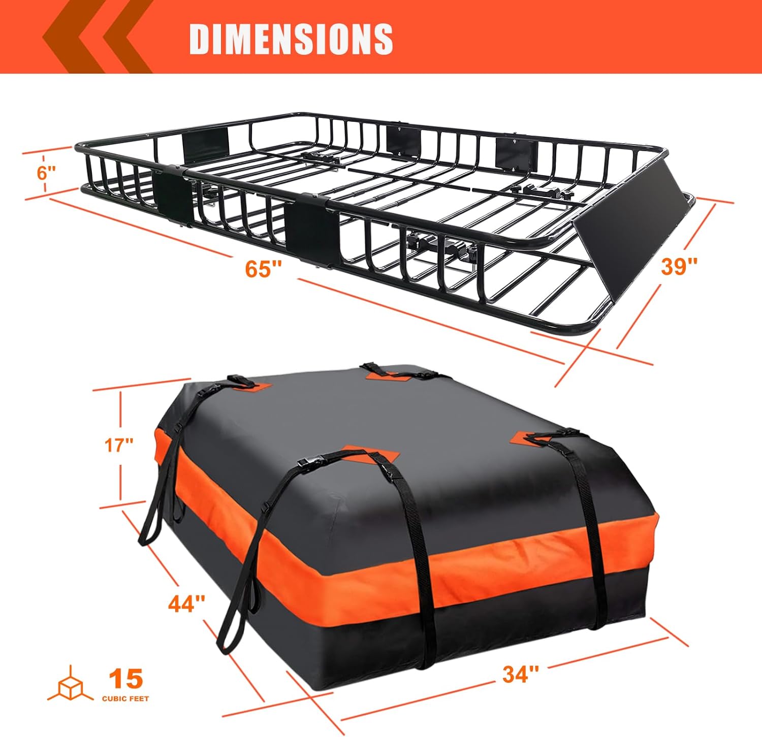 Folding hitch mounted cargo basket 60
