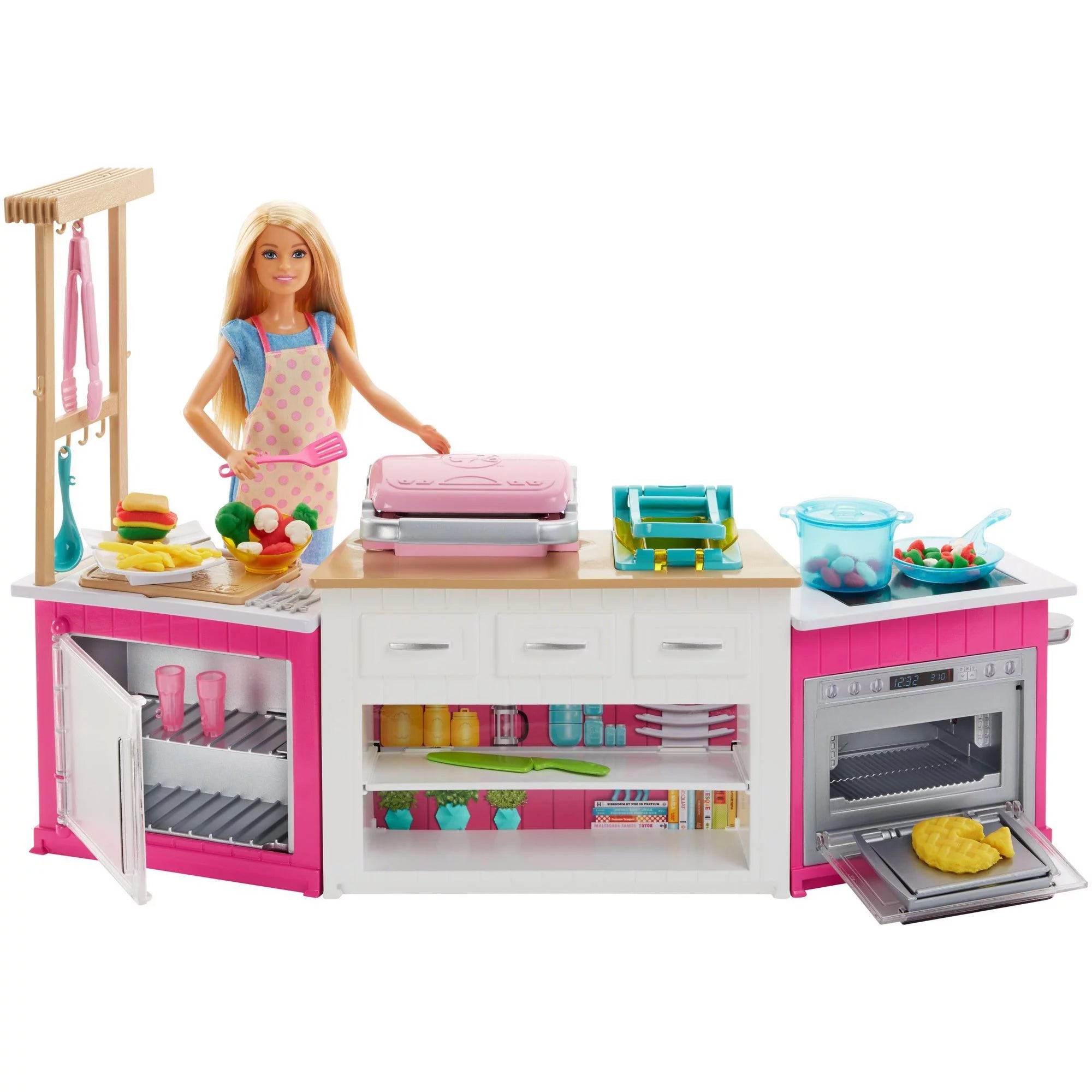 Barbie Ultimate Kitchen Cooking & Baking Playset with Chef Doll