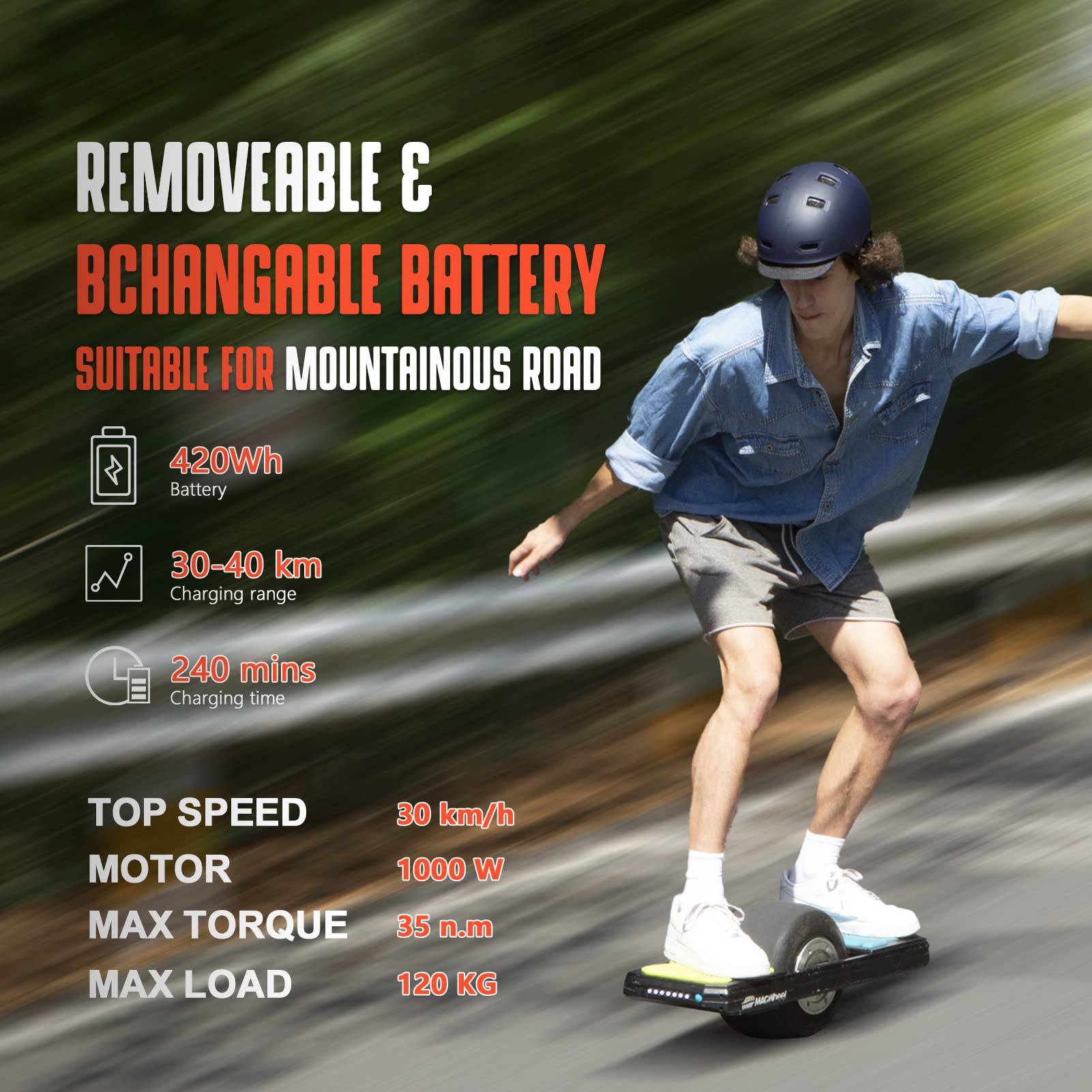 Unicycle Electric Skateboard Balancing T2