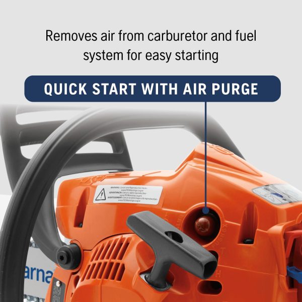 120 Mark II 14-in 38-cc 2-cycle Gas Chainsaw