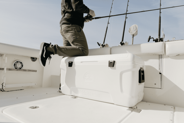 150 Qt Latitude Marine Hard Side Cooler, White