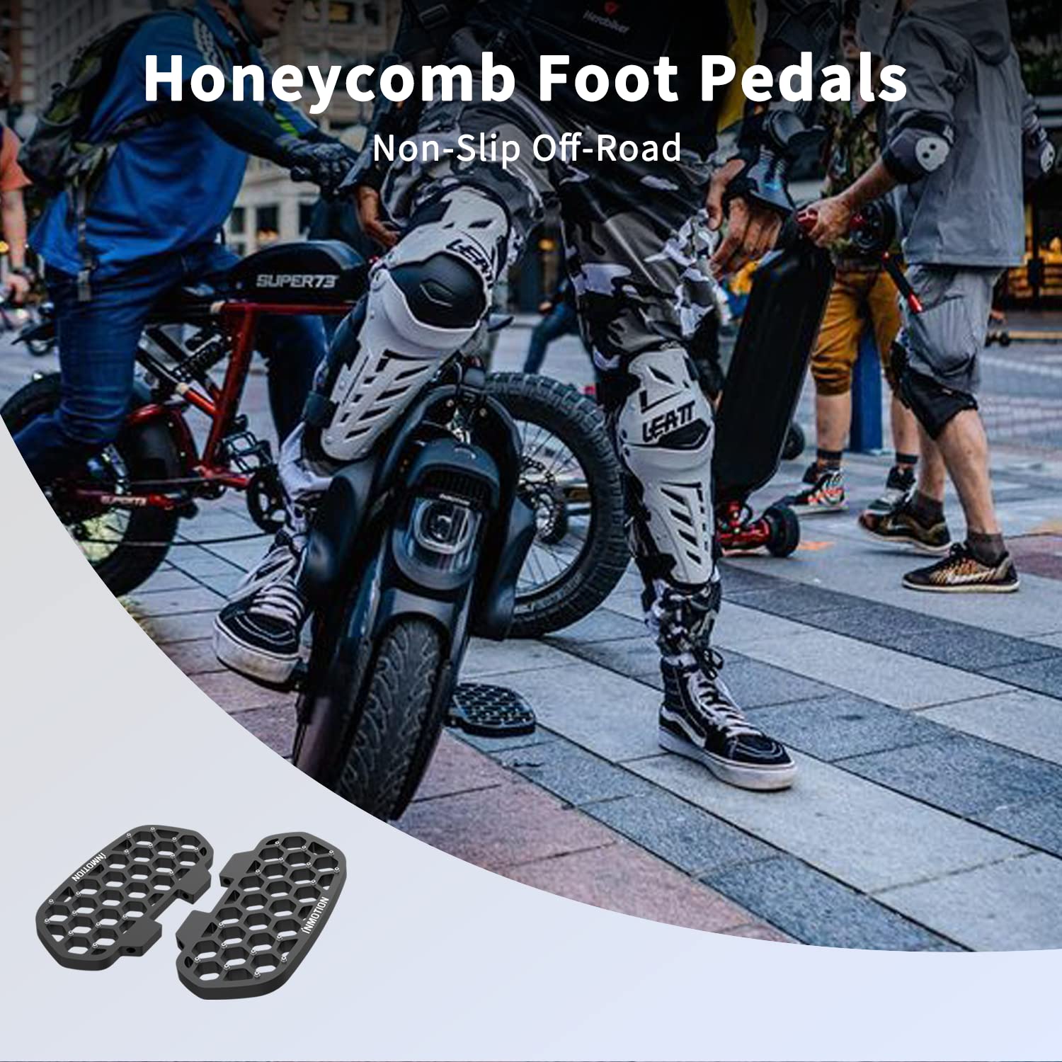 INMOTION Electric Unicycle Honeycomb Pedals