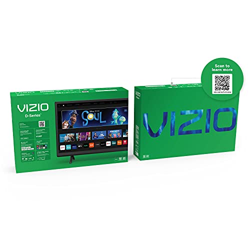 VIZIO D-Series 40′′ Smart TV, Full HD 1080p, AMD FreeSync, Apple AirPlay, Black