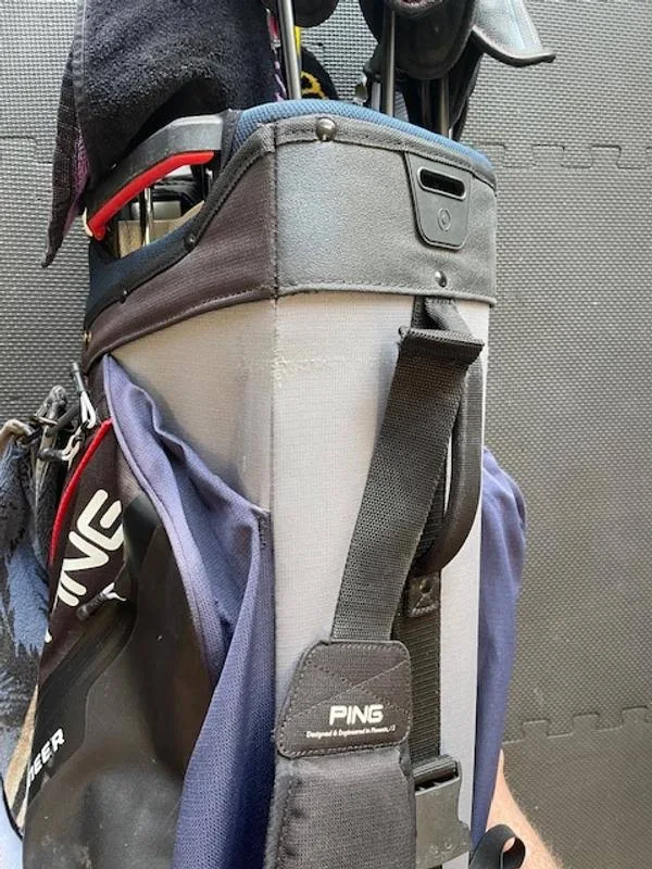 Ping Pioneer Golf Cart Bag Black/Yellow