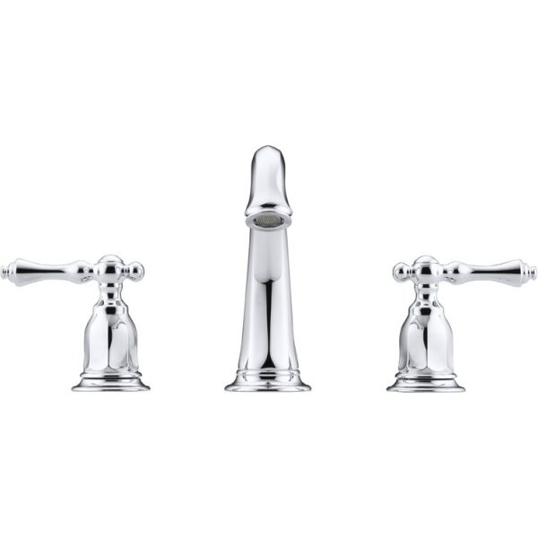 13491-4-CP Kelston Widespread Bathroom Faucet with Drain Assembly