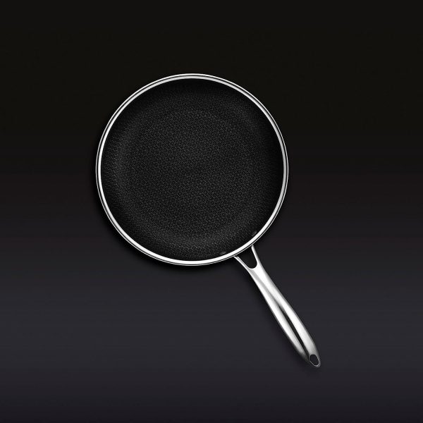 10 Inch Hybrid Nonstick Frying Pan, Dishwasher and Oven Friendly, Compatible with All Cooktops