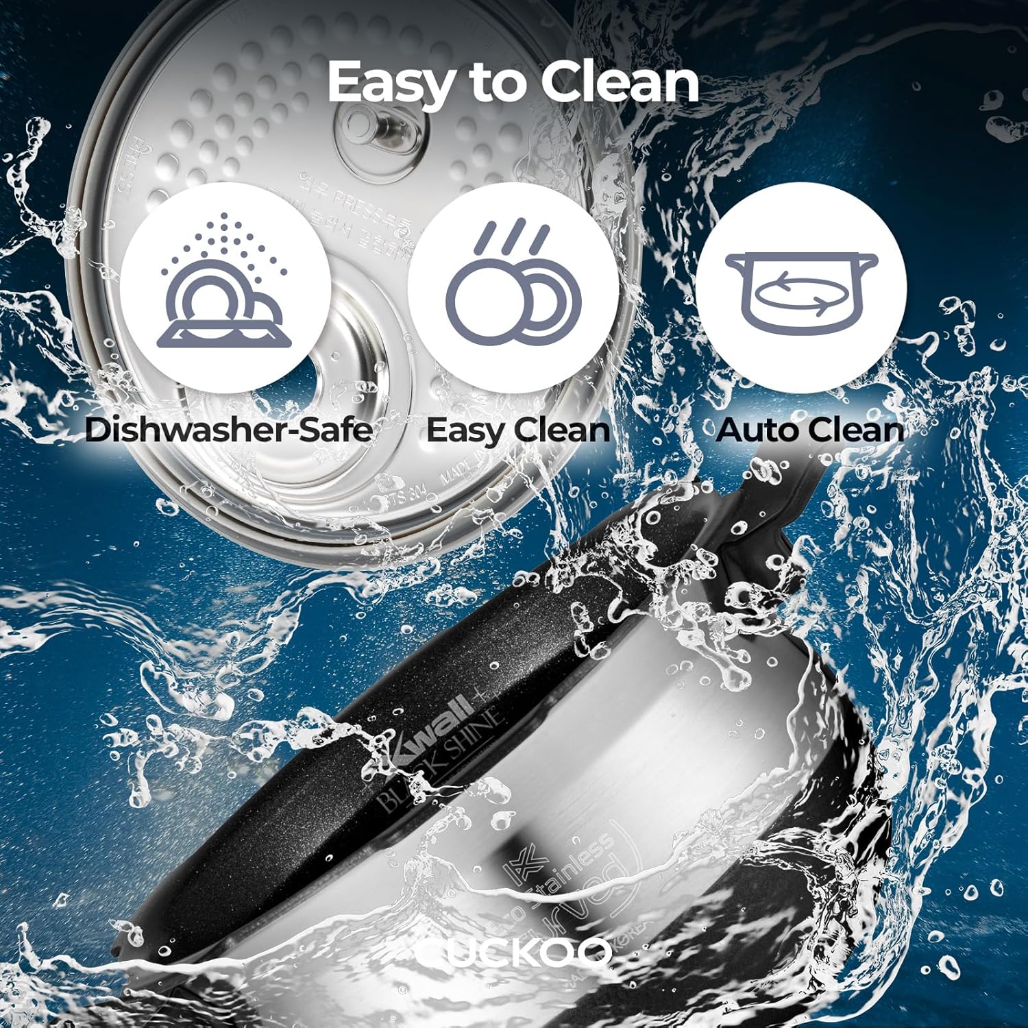 6-Cup (Uncooked) Induction Heating Pressure Rice Cooker | 13 Menu Options, Auto-Clean, Voice Guide,