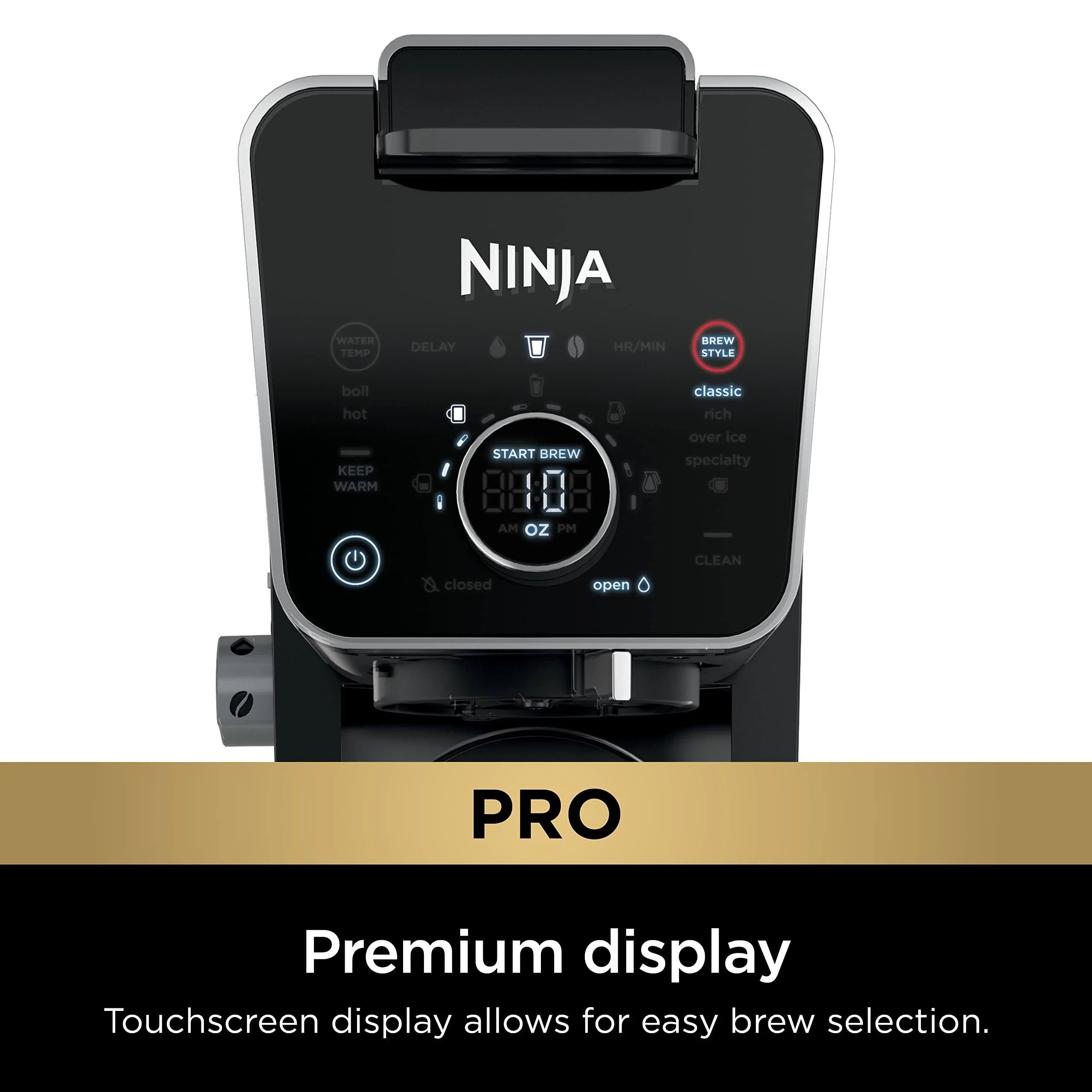 Ninja Cfp307 DualBrew Pro Specialty Coffee System (Black)