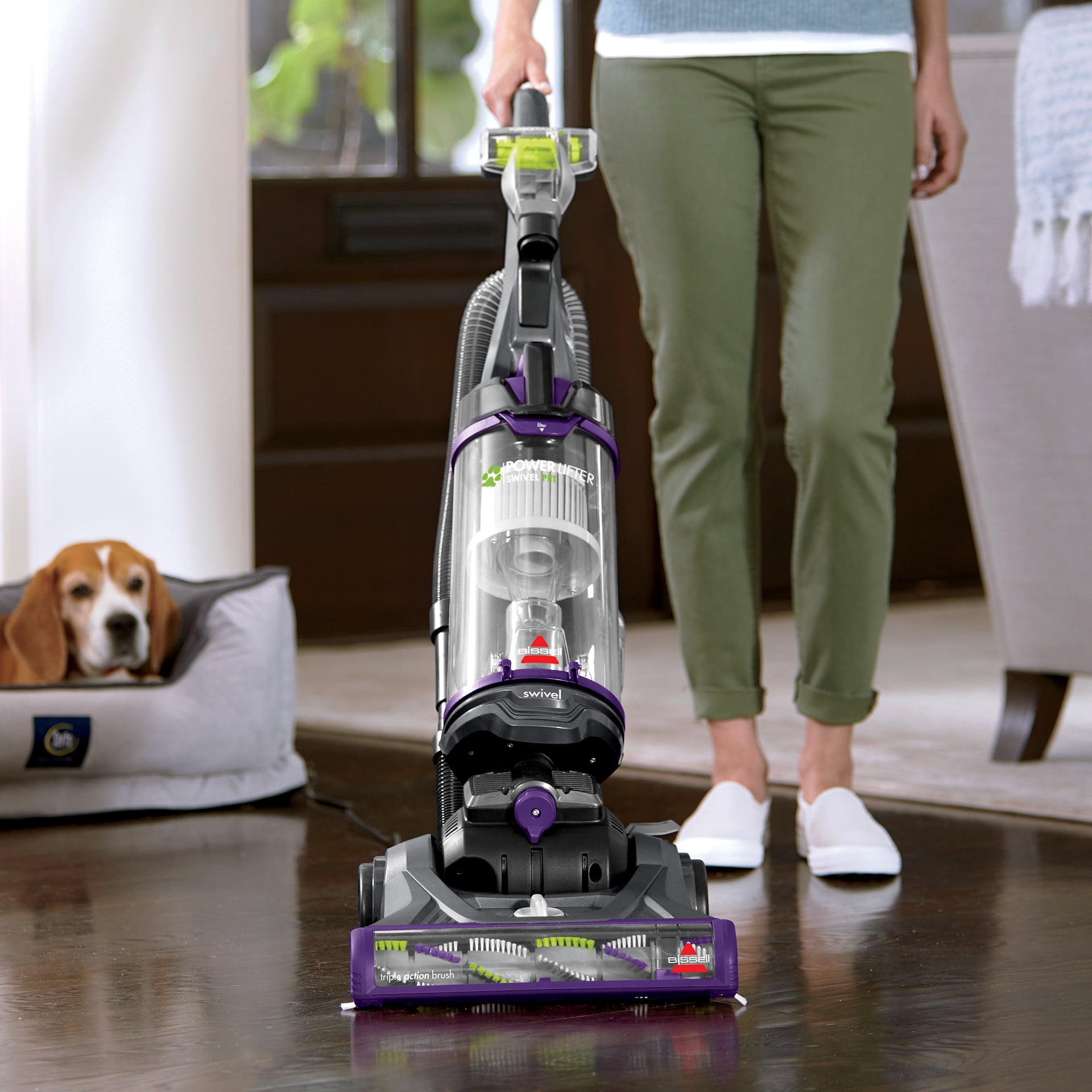 BISSELL Power Lifter Pet with Swivel Bagless Upright Vacuum, 2260