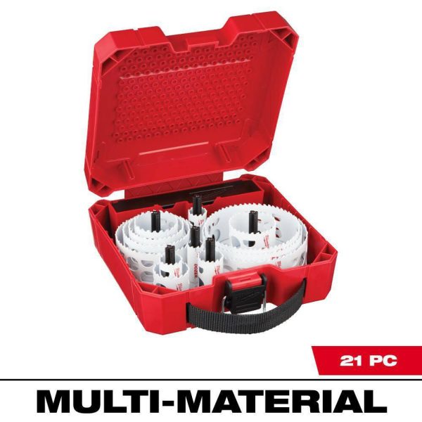 1005019655 Hole Dozer General Purpose Bi-Metal Hole Saw Set (21-Piece)