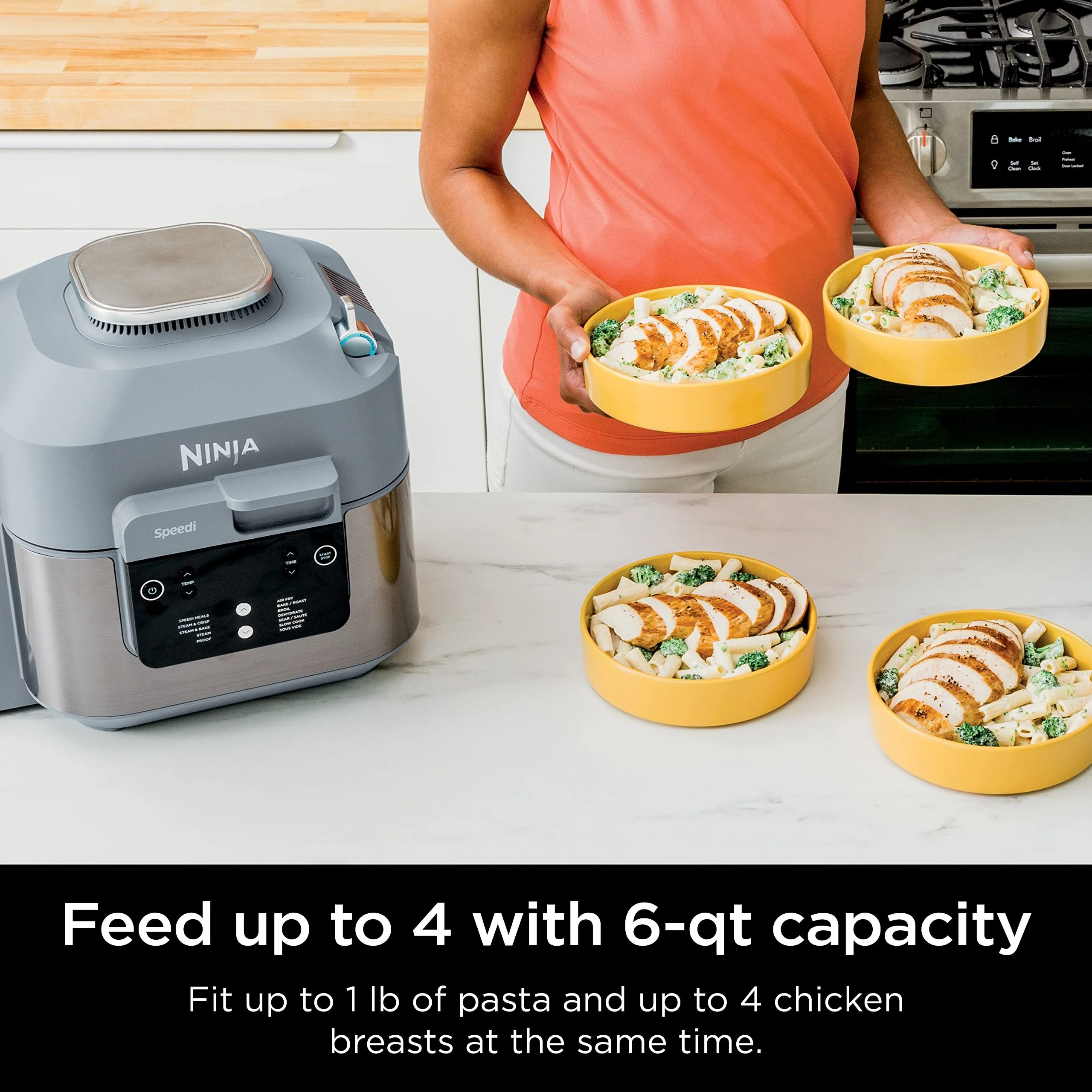 Ninja Speedi Rapid Cooker & Air Fryer, 6-Quart Capacity