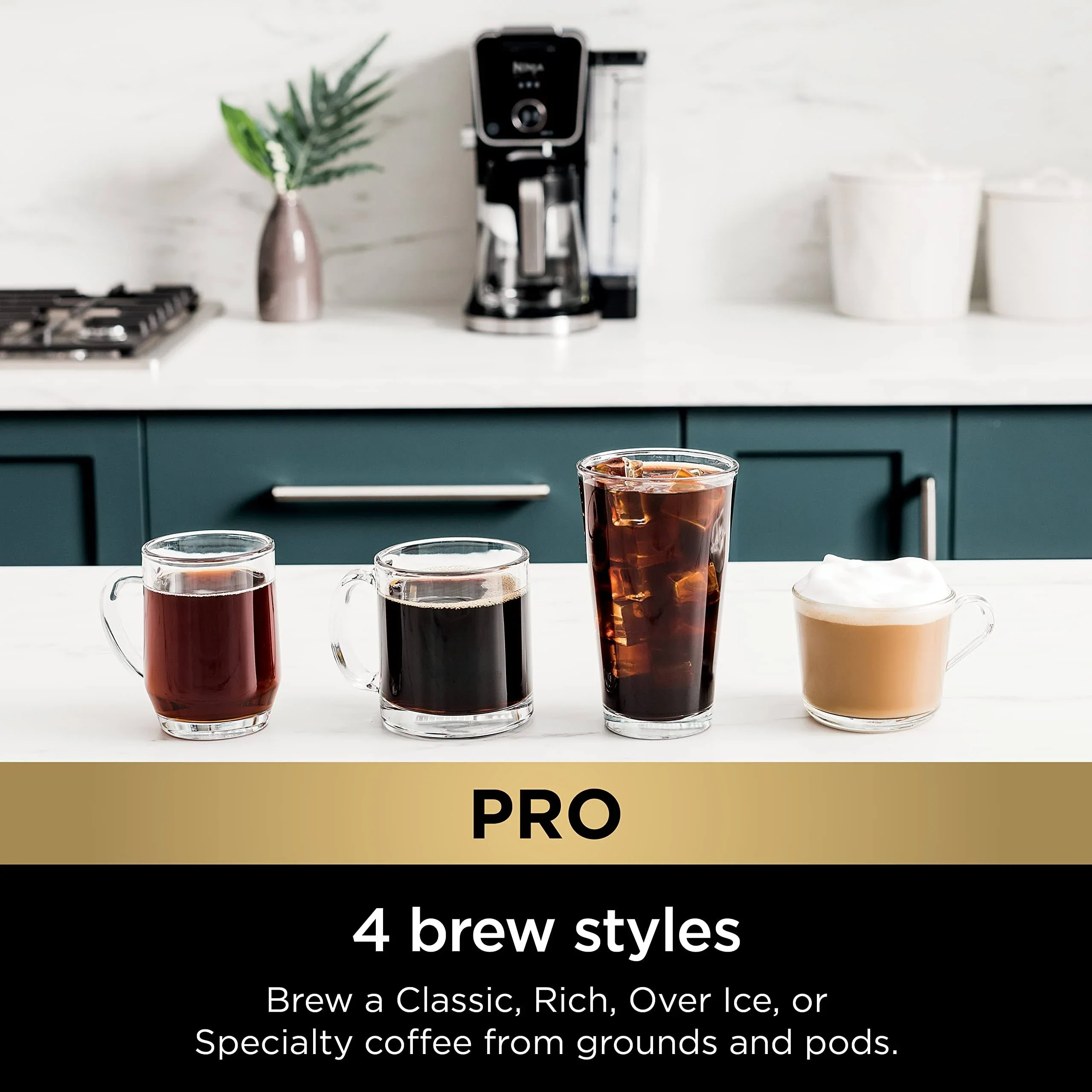 Ninja Cfp307 DualBrew Pro Specialty Coffee System (Black)