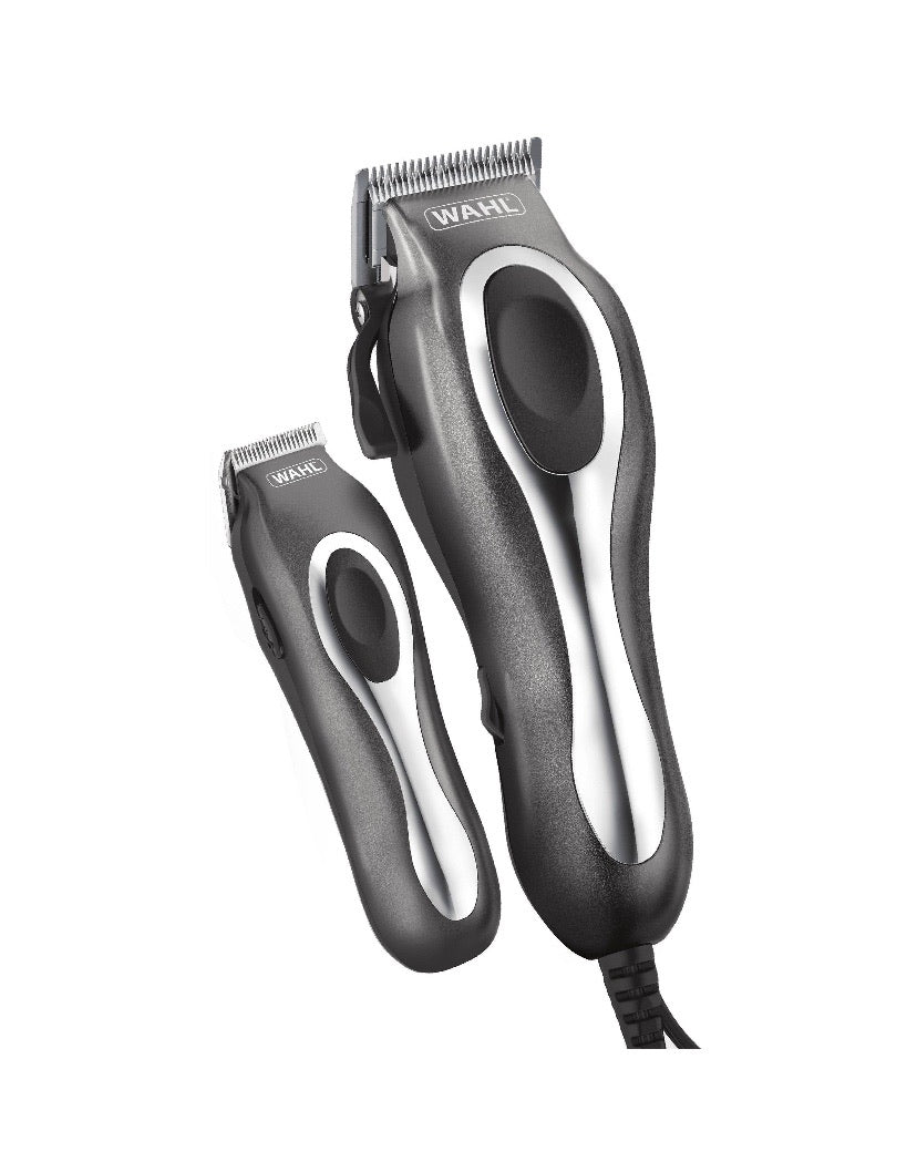 Wahl Deluxe Chrome Pro Clipper and Trimmer Kit 25 Pieces – 79650-1301