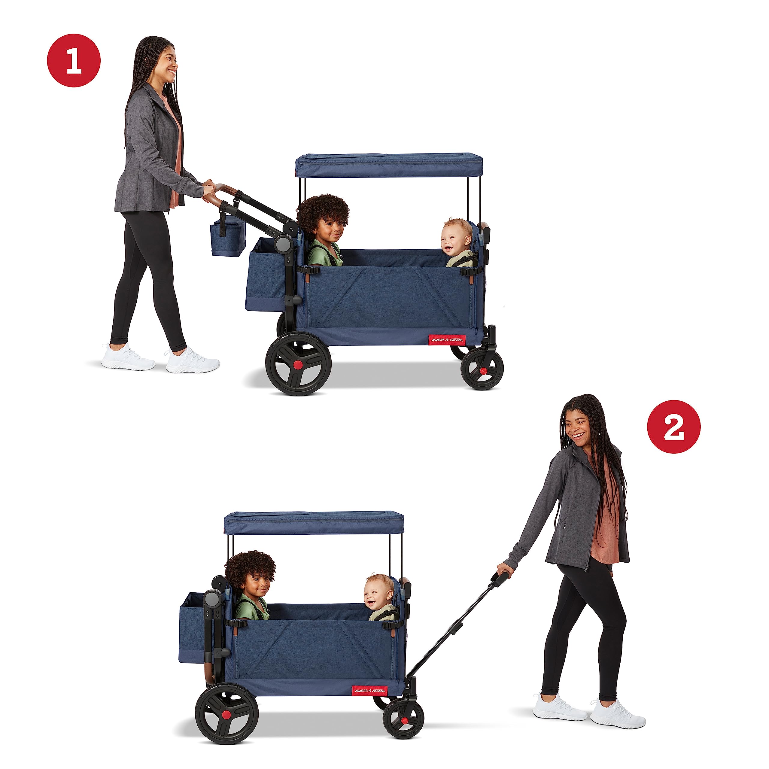 Radio Flyer Atlas Stroll Folding