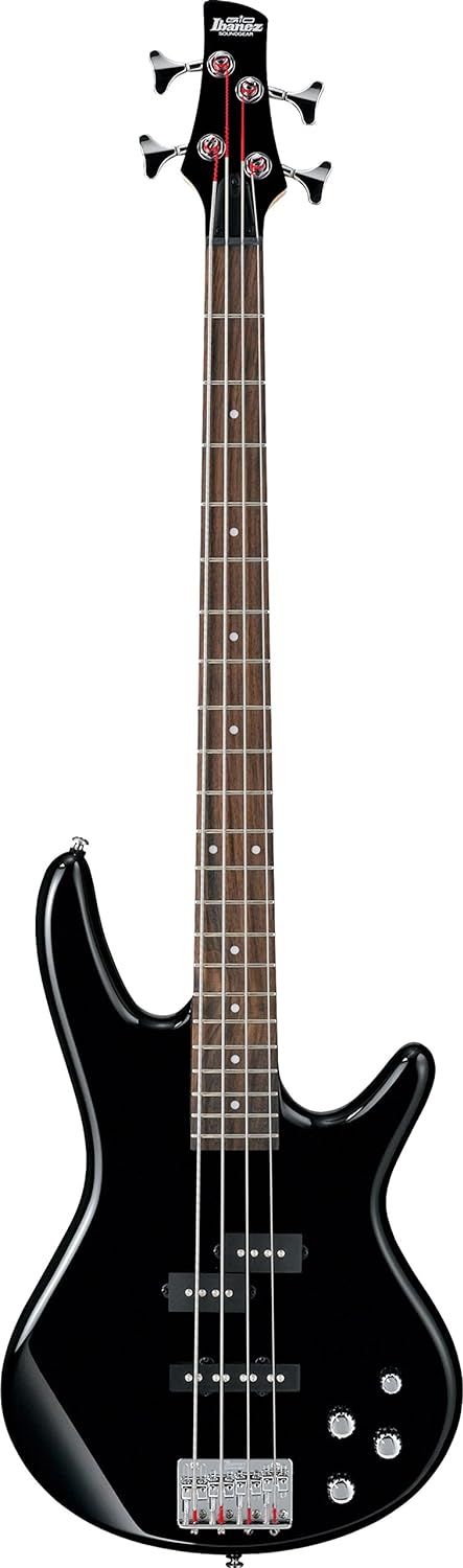 Ibanez GSR200 4-String Electric Bass Guitar, Pearl White, Right Handed, Basswood Body, Rosewood Fretboard