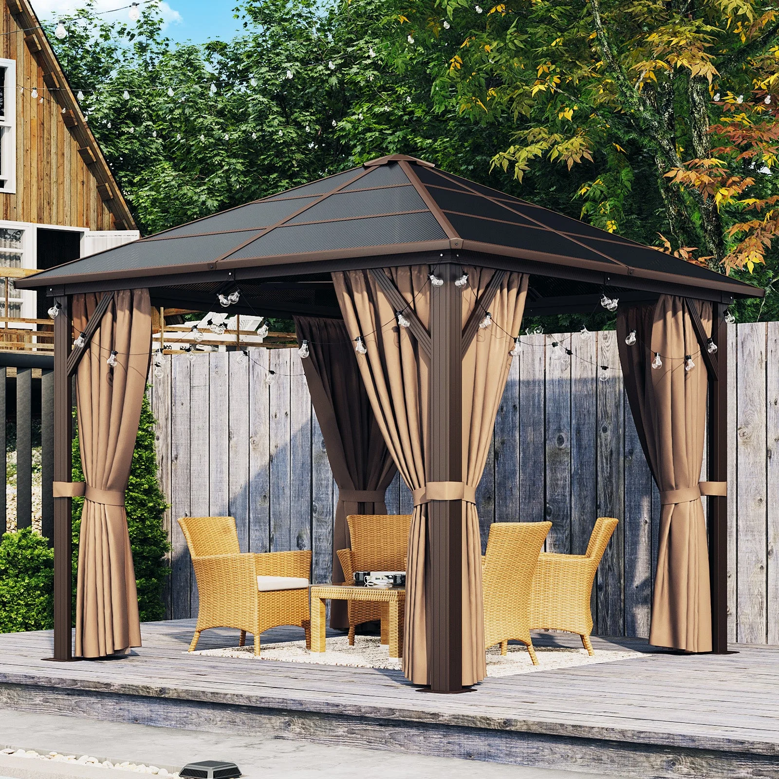 10'x10' Single Roof Gazebo