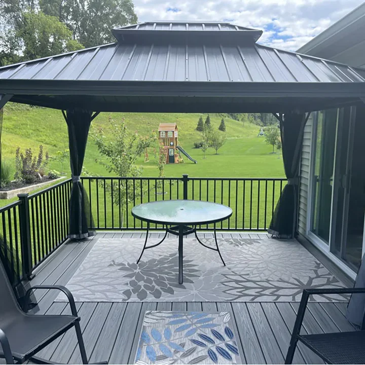 Polycarbonate Hardtop Gazebo