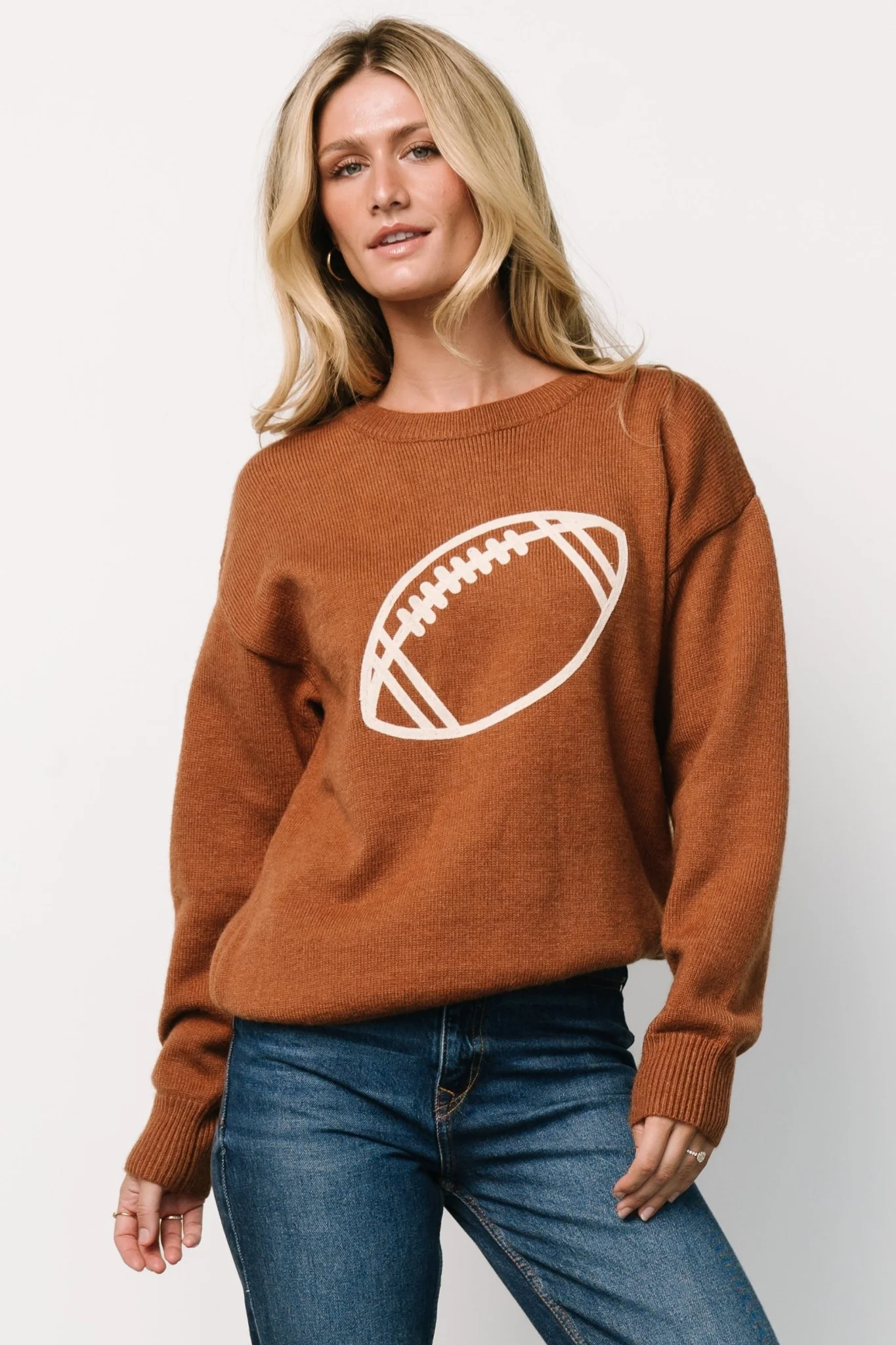 Kelce Sweater | Brown