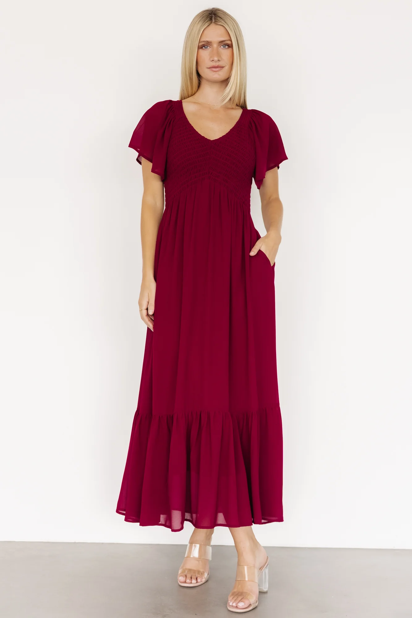 Monica Smocked Dress | Mulberry