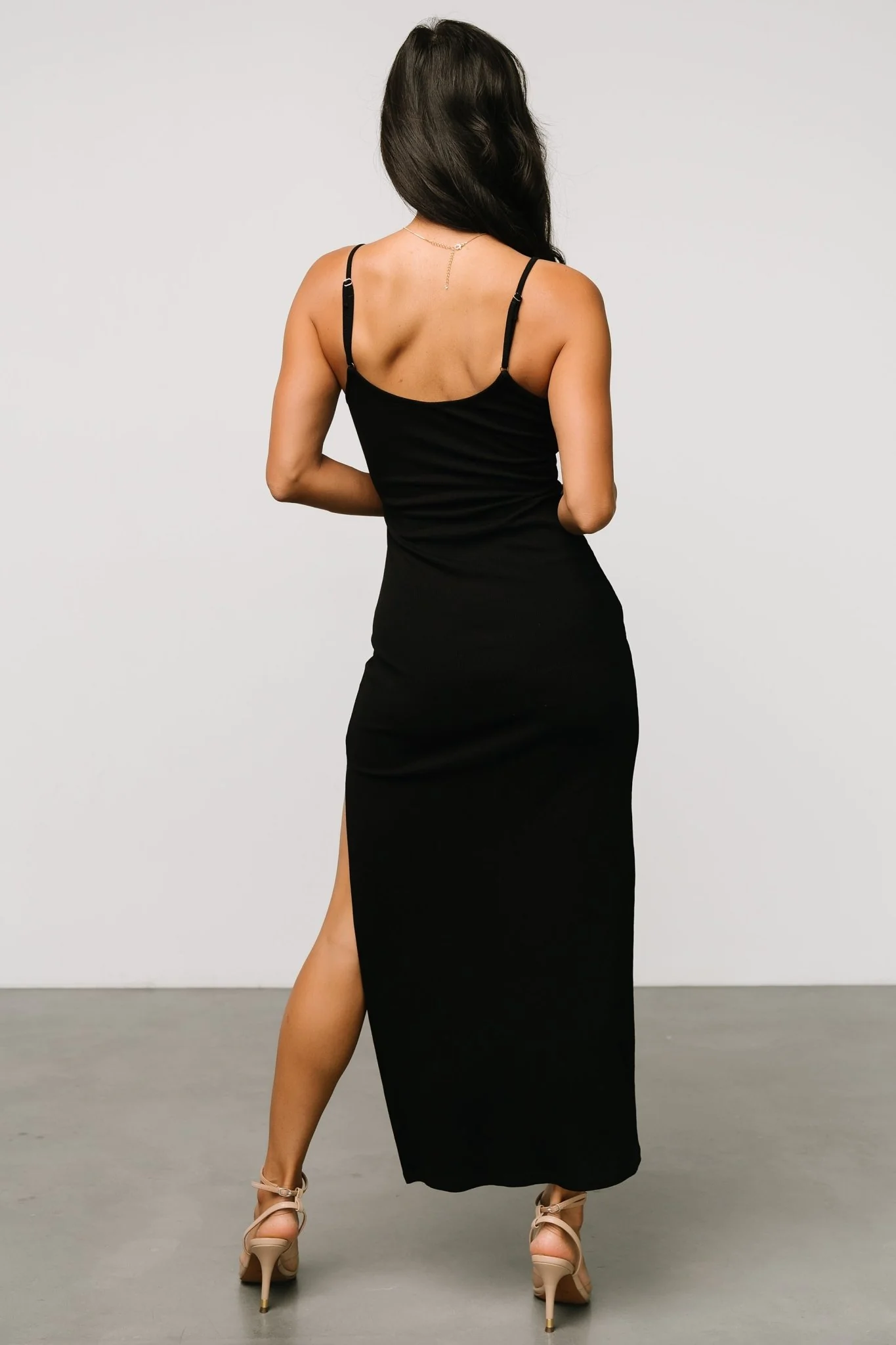 Kade Bodycon Tank Dress | Black